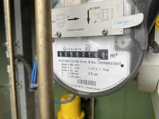 07:30 Uhr — Gaszähler m³