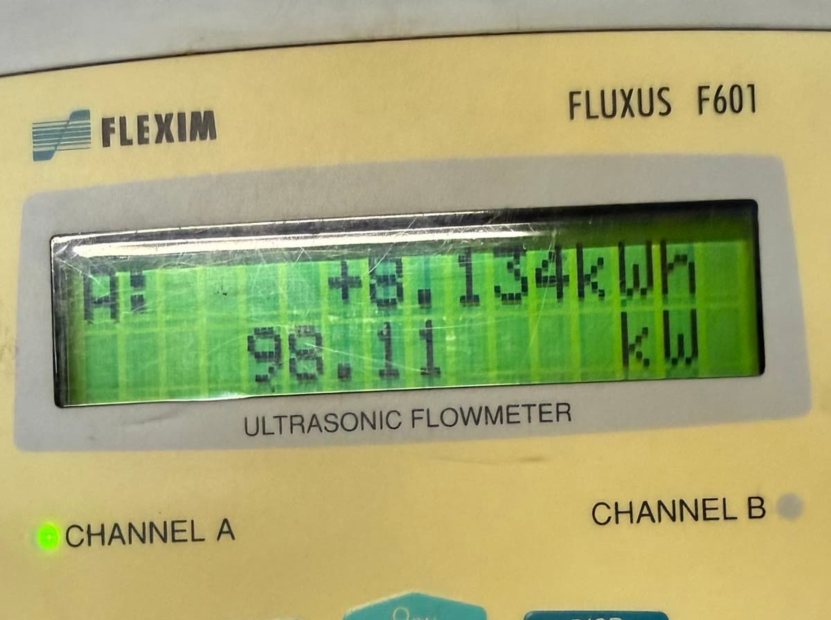 Wärmezähler kWh — Beginn